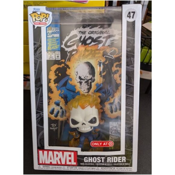 Funko Pop Comic Covers Marvel Ghost Rider #47 Target Exclusive Vinyl Figure - Picture 5 of 9